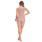 Mid Thigh With Bra And Clips [BEIGE]