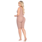 Knee Length With Clips And Zipper In The Butt Area No Bra [BEIGE] STAGE 2