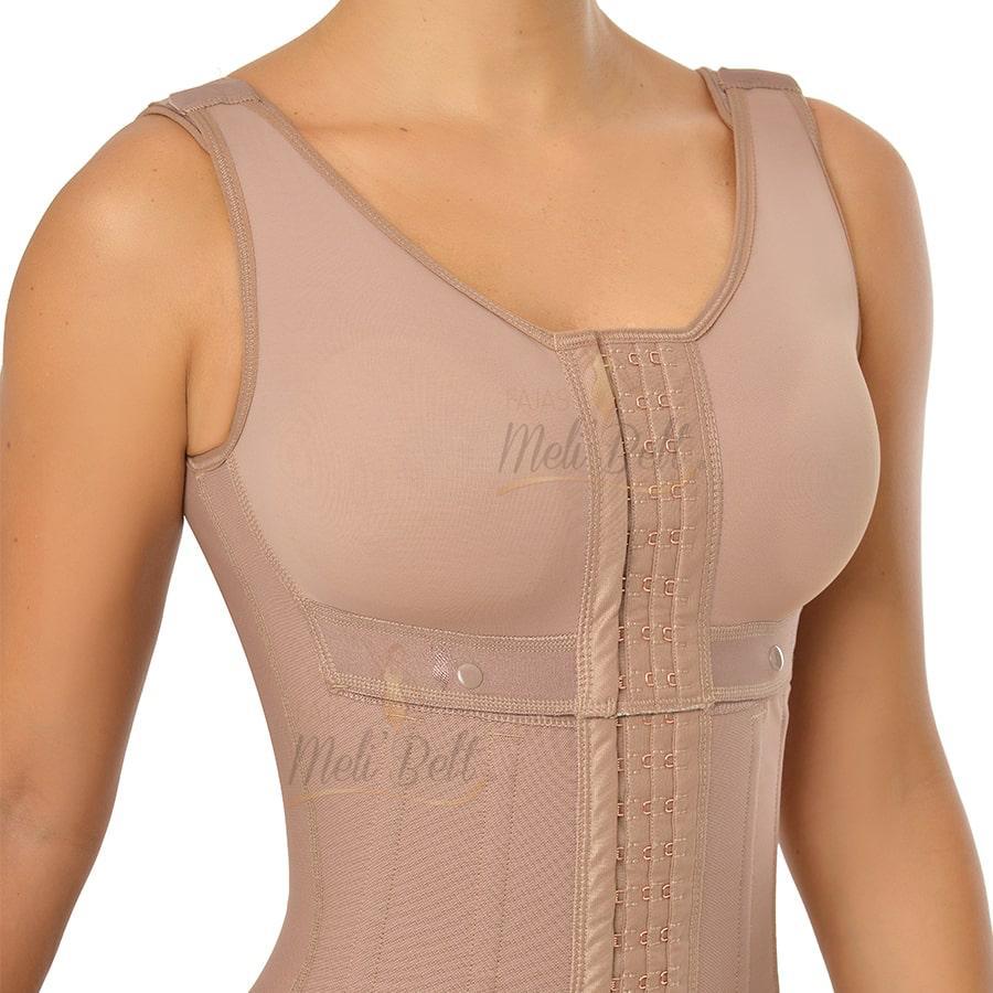 Knee Length With Bra And Rods [BEIGE]