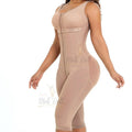 Knee Length With Bra And Rods [BEIGE]